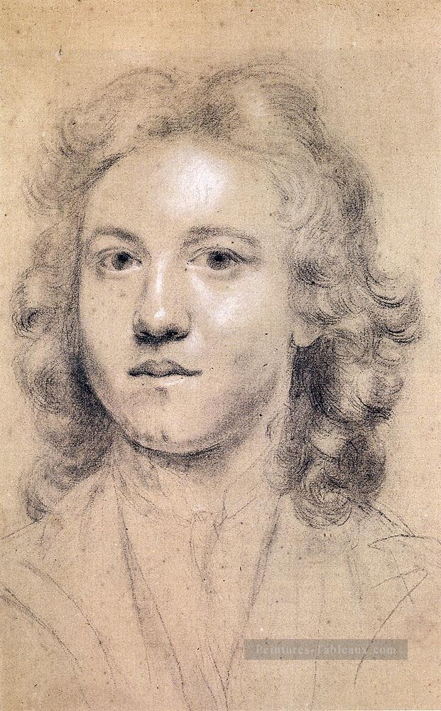 Portrait de l’artiste âgé de dix sept ans Joshua Reynolds Peintures à l'huile
